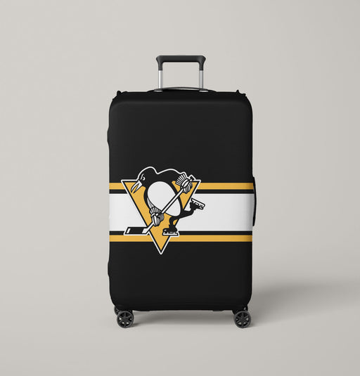 pittsburgh penguins logo hockey nhl Luggage Covers | Suitcase