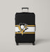 pittsburgh penguins logo hockey nhl Luggage Covers | Suitcase