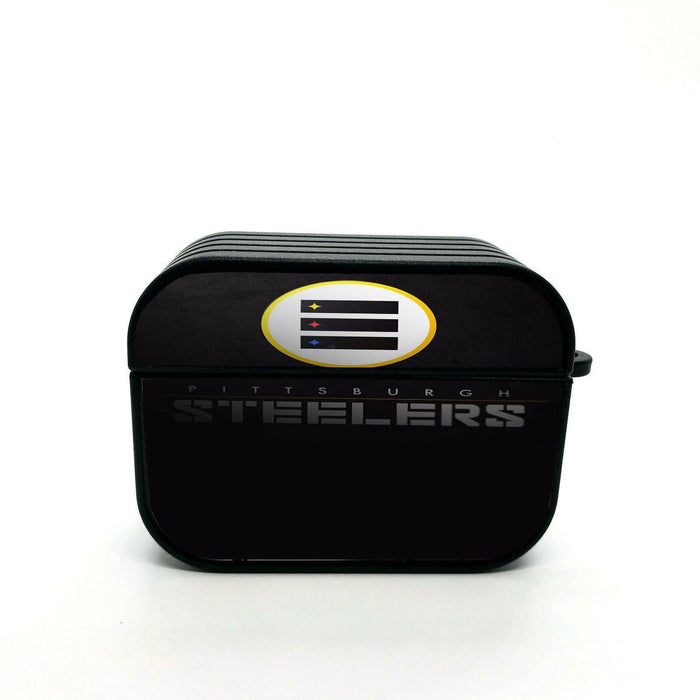 pittsburgh steelers futuristic metal nfl airpod case