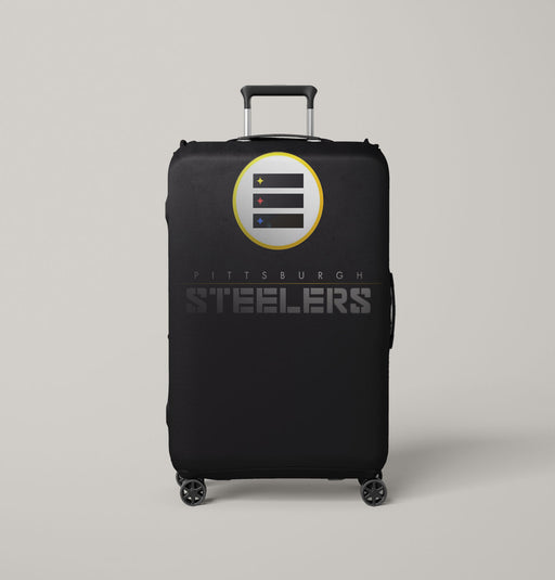 pittsburgh steelers futuristic metal nfl Luggage Covers | Suitcase