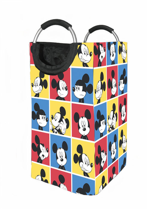 poses of mickey mouse Laundry Hamper | Laundry Basket