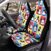 poses of mickey mouse Car Seat Covers