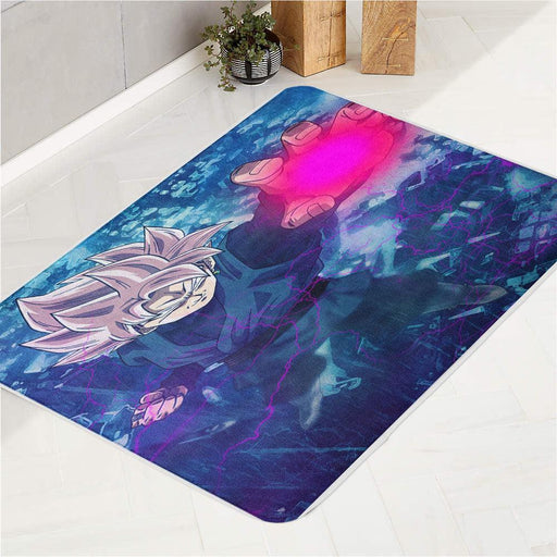 purple thunder dragon ball fusion bath rugs