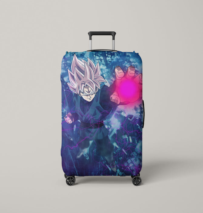 purple thunder dragon ball fusion Luggage Covers | Suitcase