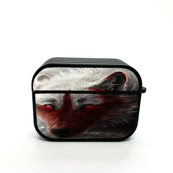 red wolf airpods case