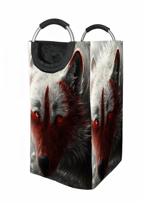 red wolf Laundry Hamper | Laundry Basket