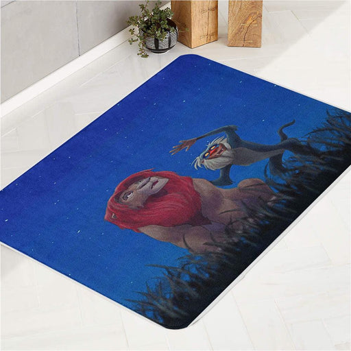 rafiki and musa look the stars bath rugs