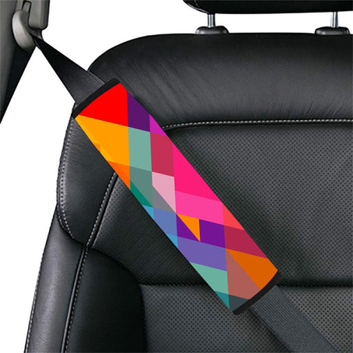 prism colorful abstract Car seat belt cover