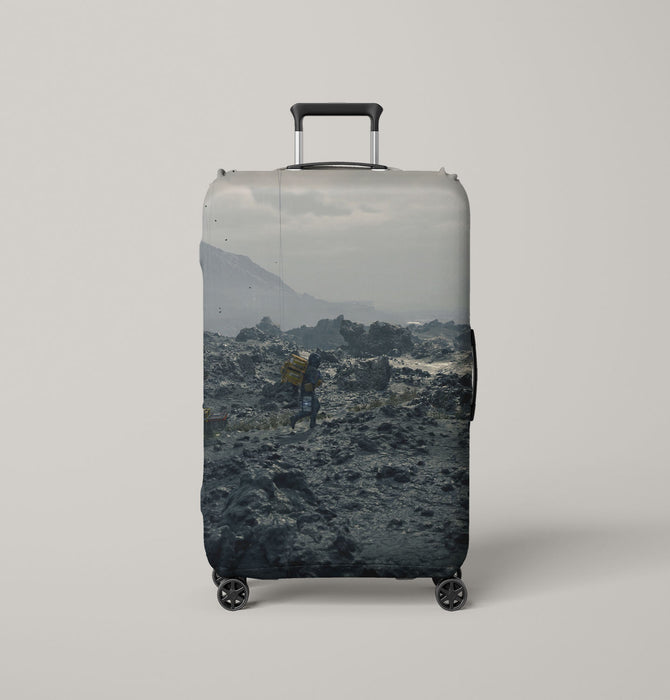 rainy day death stranding Luggage Covers | Suitcase