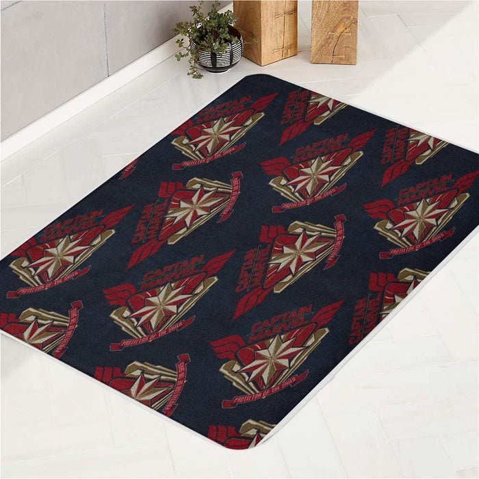 protector captain marvel bath rugs