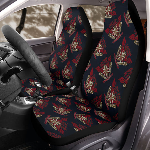 protector captain marvel Car Seat Covers