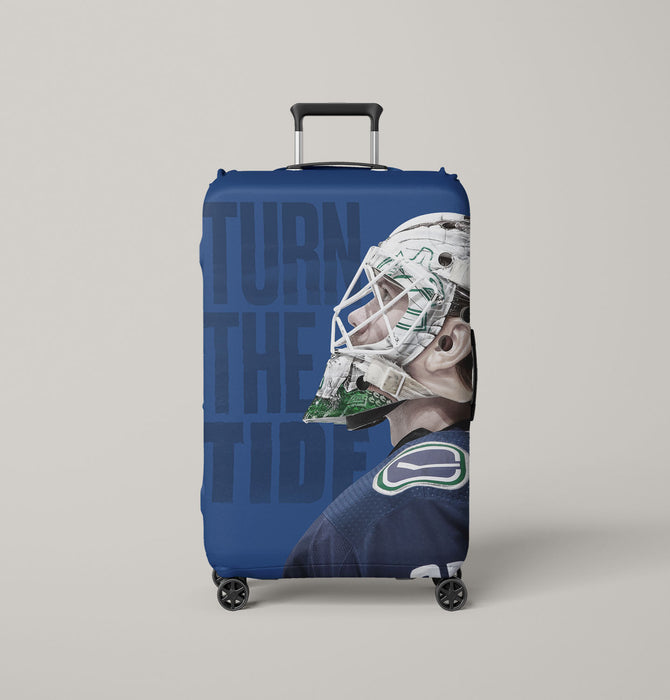 player nhl turn the tide Luggage Covers | Suitcase