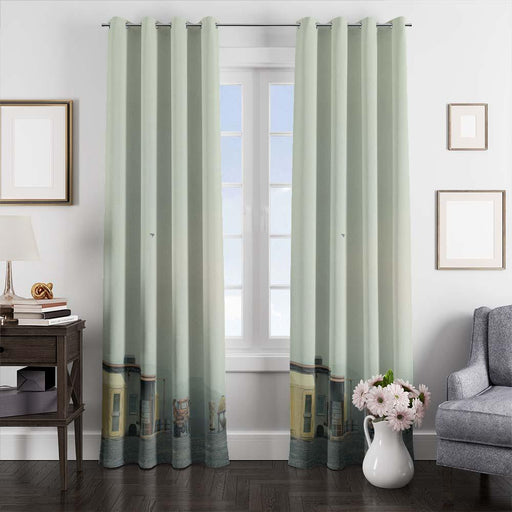 replicant house blade runner 2049 window curtains
