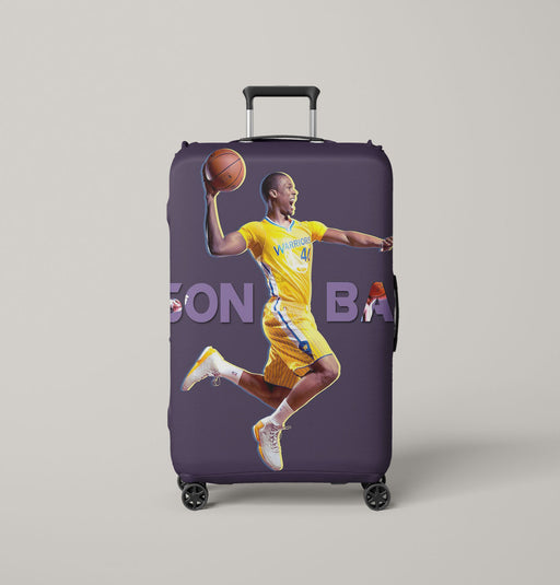 pop art warriors player Luggage Covers | Suitcase