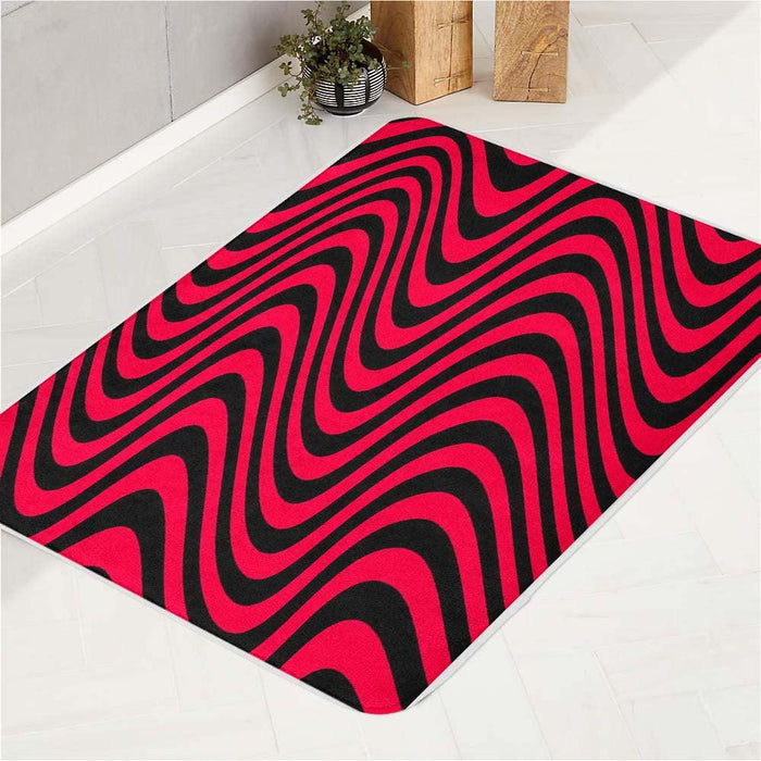 psichedelic pewdiepie ornament bath rugs