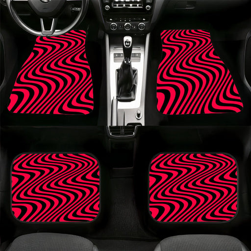 psichedelic pewdiepie ornament Car floor mats Universal fit