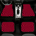 psichedelic pewdiepie ornament Car floor mats Universal fit