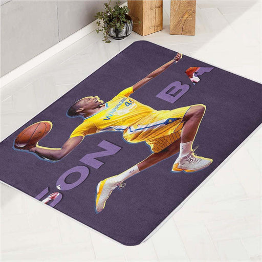 pop art warriors player bath rugs