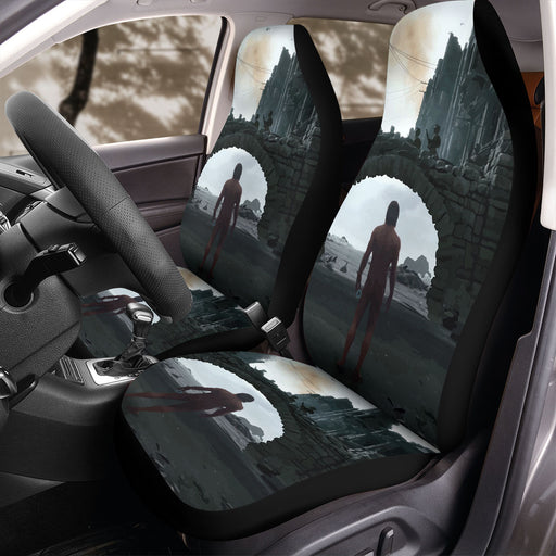 rare death stranding progress Car Seat Covers