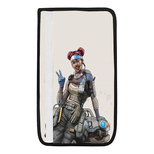 pose lifeline from apex legends Car seat belt cover