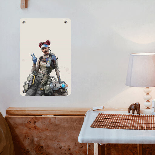 pose lifeline from apex legends Poster Metal print wall art