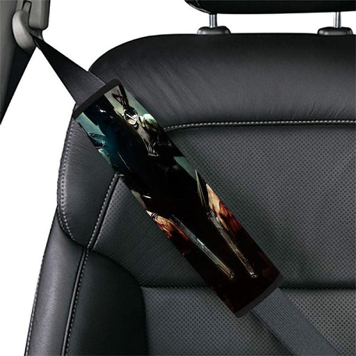 rick and morty chaos colorful Car seat belt cover