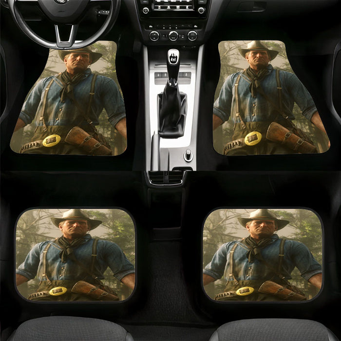 realistic game red dead redemption 2 Car floor mats Universal fit