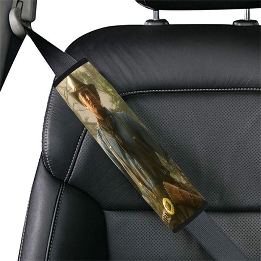 rick and morty falling Car seat belt cover