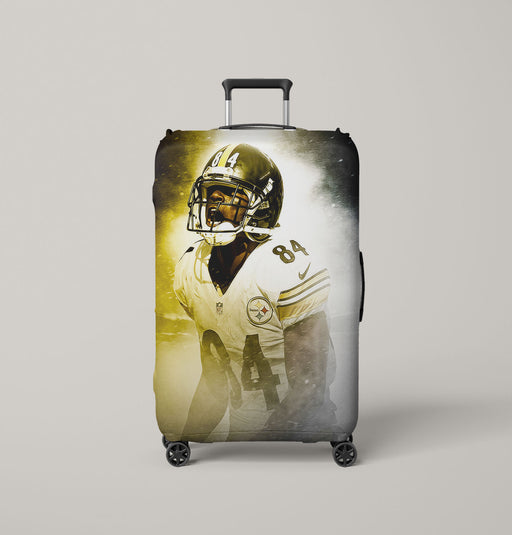 powerful player steelers nfl Luggage Covers | Suitcase