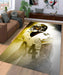 powerful player steelers nfl Living room carpet rugs