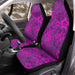 purple stars glowing Car Seat Covers