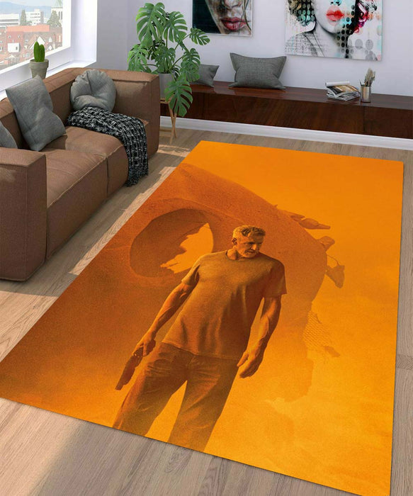 rick deckard blade runner 2049 Living room carpet rugs