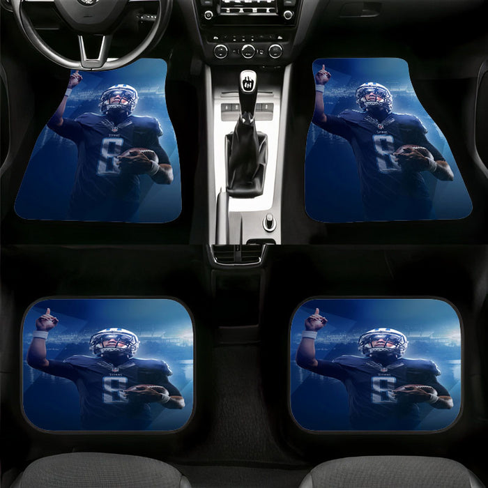 pray to god tennessee titans Car floor mats Universal fit