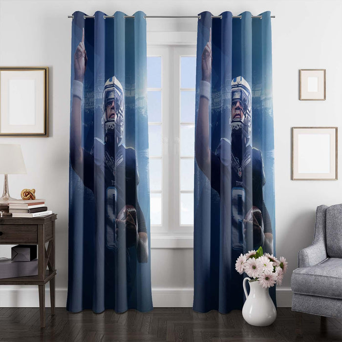 pray to god tennessee titans window Curtain