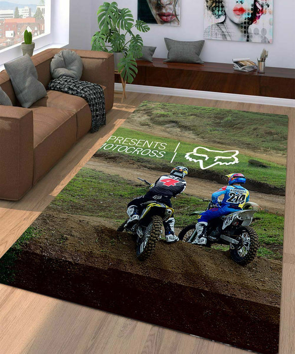 presents motocross Living room carpet rugs