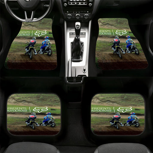 presents motocross Car floor mats Universal fit