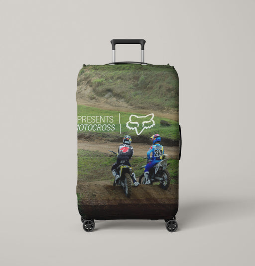 presents motocross Luggage Covers | Suitcase