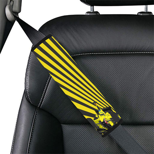 race of formula one pattern Car seat belt cover