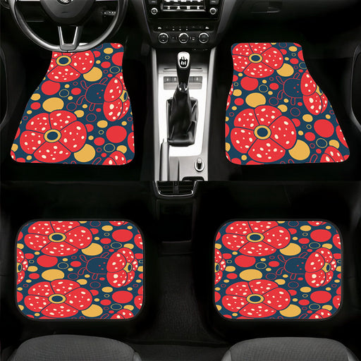 raflesia flower beautiful Car floor mats Universal fit