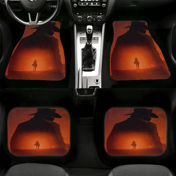 red light grain red dead redemption 2 Car floor mats Universal fit