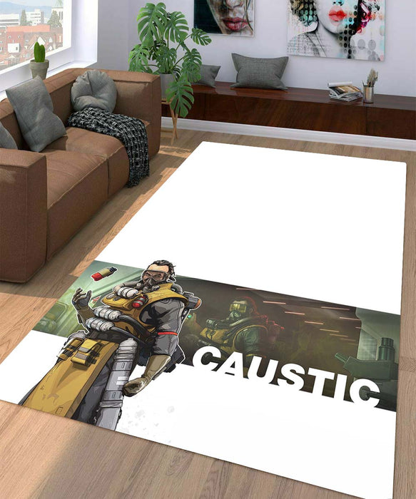 profile of caustic character Living room carpet rugs