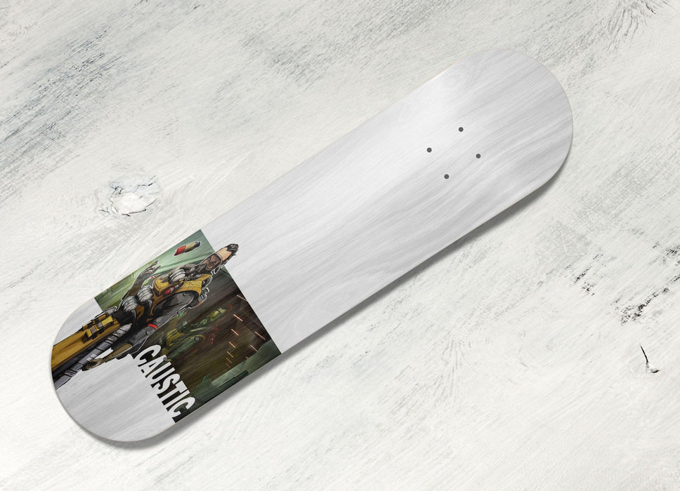 profile of caustic character Skateboard decks