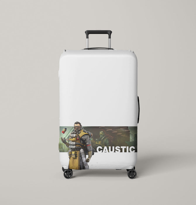 profile of caustic character Luggage Covers | Suitcase