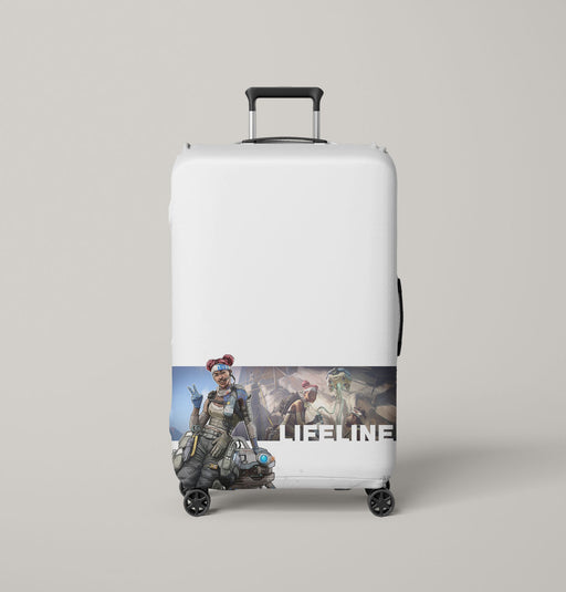 profile of lifeline easy girl Luggage Covers | Suitcase