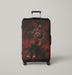 red toronto raptors seven number Luggage Covers | Suitcase