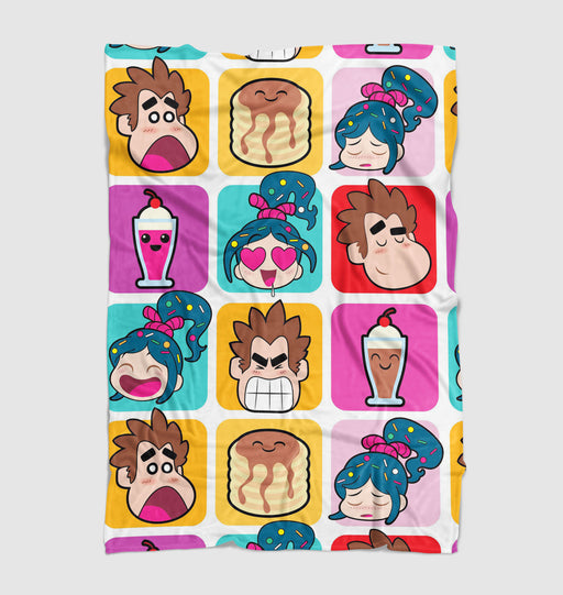 ralph breaks the internet avatar Ultra soft fleece blanket