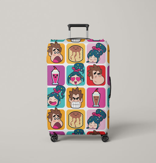 ralph breaks the internet avatar Luggage Cover | suitcase