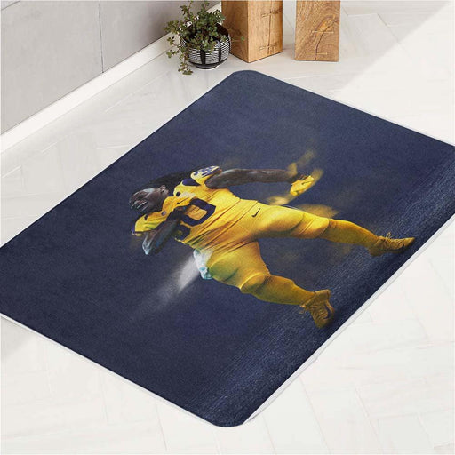 proud of yourself nfl player bath rugs