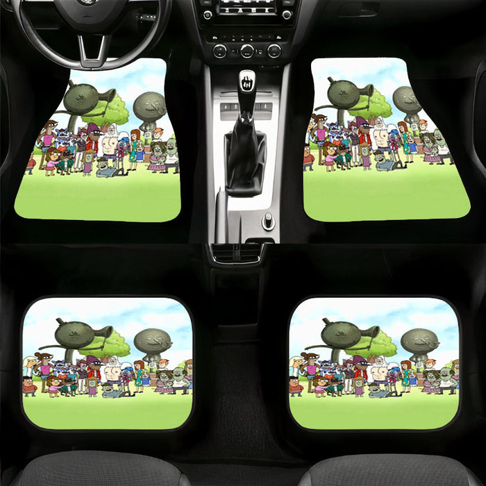 regular show character cartoon network Car floor mats Universal fit