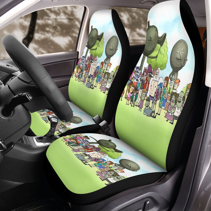 regular show character cartoon network Car Seat Covers